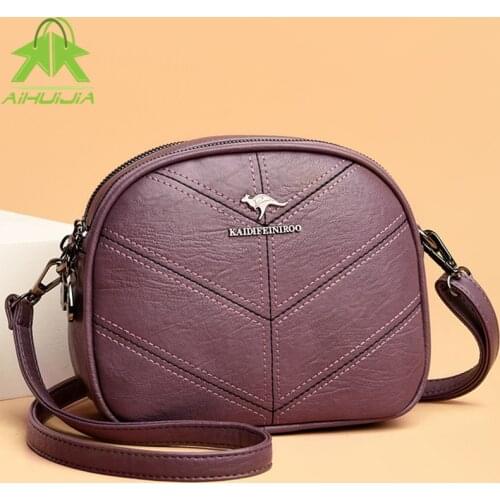 Luxury Design Womens Shoulder Bags Fashion Lingge Messenger Bag 2021 New High Quality Pu Leather All-match Women Travel Handbag