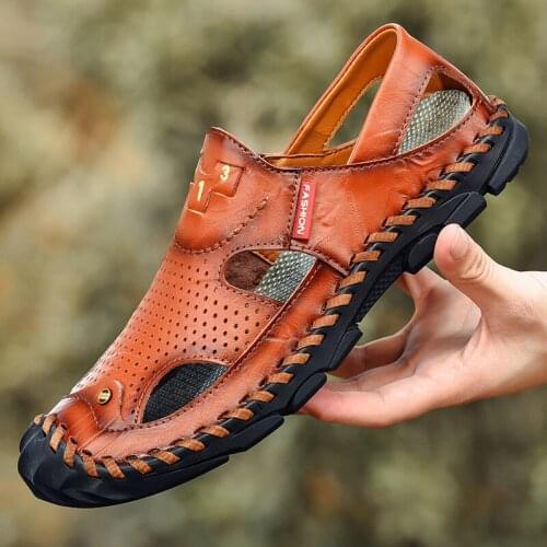 Sandales work sandal sandalias breathable transpirables mens de sandles zandalias male herren romanas sneakers men sandel blade