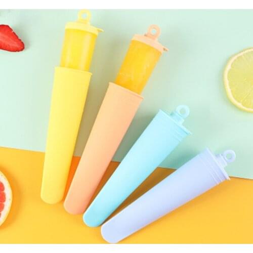 Silicone Ice Cream MoldLolly Maker DIY Multipurpose Jelly Yogurt Kitchen Tools Practical Cover