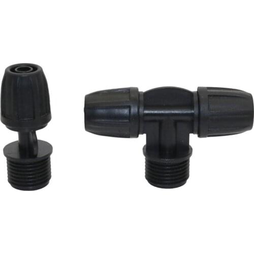 5 Pcs 1/2" External Thread to 8/11mm Hose Connector Garden Water Hose Splitters Irrigation Agricultural Watering Connection tool