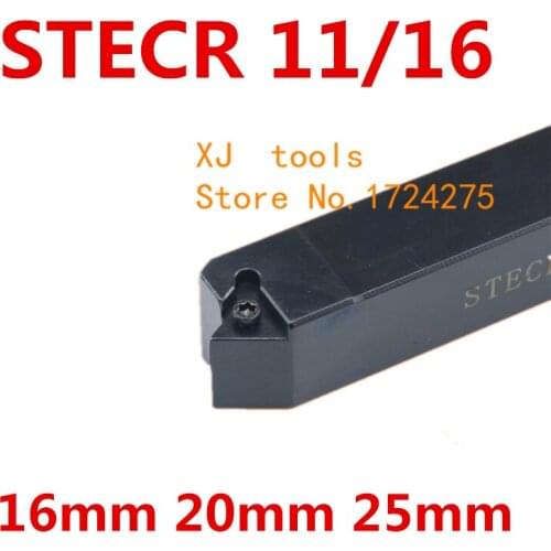 STECR1616H11 STECR2020K16 STECR2525M16 Metal Lathe Cutting Tools Lathe Machine CNC Turning Tools External Turning Tool Holder