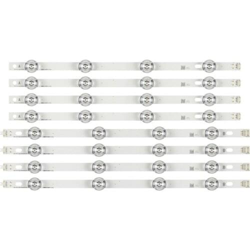 100% NEW 8 PCS(4*A,4*B) LED backlight strip for LG INNOTEK DRT 3.0 42"-A/B Type 6916L-1709B 1710B 6916L-1957E 1956E 6916L-1956A