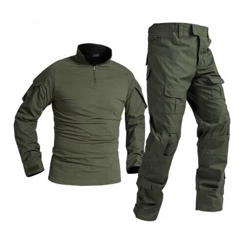 Tactical Military Uniform Special Forces Soldier Suit Militaire Tactics Paintball Clothing Men Combat Shirt Pants No Pads