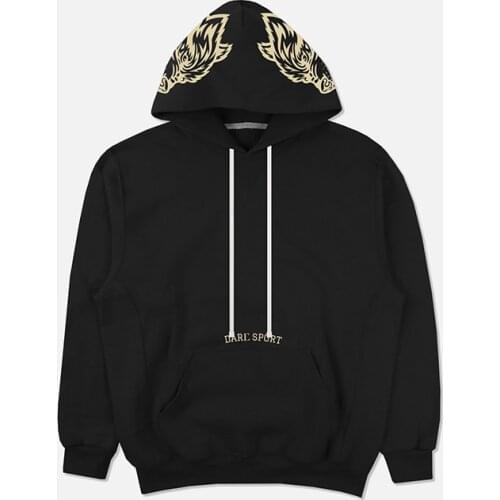 New winter Mens Print Hoodies Sweatshirts Streetwear Mens Hip Hop Casual Sports fitness bodybuilding Pullover Hooded Male Tops