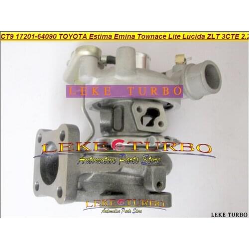 Free Ship CT9 17201-64090 Turbo Turbocharger For TOYOTA Townace Town ace Town Lite Estima Emina Lucida 3CTE 3CT 3C-T 2.2L 90HP