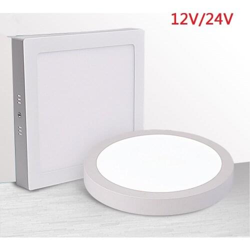 Ultra Bright 9W 15W 25W LED Panel Light Square Shape LED Surface mounted Ceiling light 12V/24V,LED Driver include