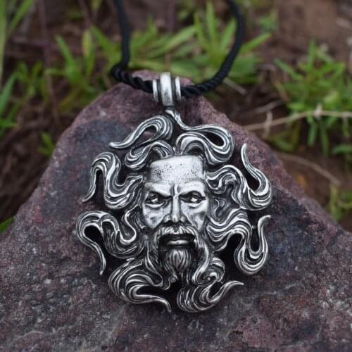 10pcs Arrior Pendant Slavic Fighting Necklace Pendant Slavic Necklace Pagan Emblem Amulet Talisman Charm Sign SanLan Jewelry