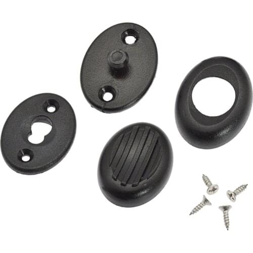 4Pcs/Set Practical Connect Button for Split Diving Suit, Freediving Suit Quick Connect Slide Buckle Replacement Part, Black