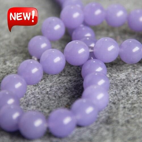 New For Necklace&Bracelet 12mm New Natural Purple Alexandrite Beads Round DIY Beads Loose Stone 15inch Fashion Jewelry Making
