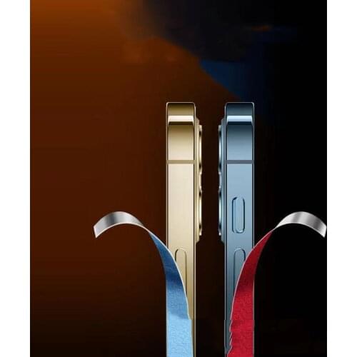 2Pcs Colorful Hydrogel Film For Apple iPhone 12 Pro Max Phone Side Film iPhone 12 mini Ultra-thin Border Protective Film