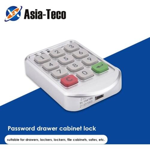 Electronic Password Keypad Lock electromagnetic lock intelligent password Locks For Cabinet/Office storage lock file