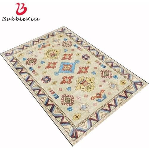 Bubble Kiss Modern Fashion Simple Geometric Long Carpet Beige Abstract Living Room Floor Mat Rug Childrens Room Area carpet