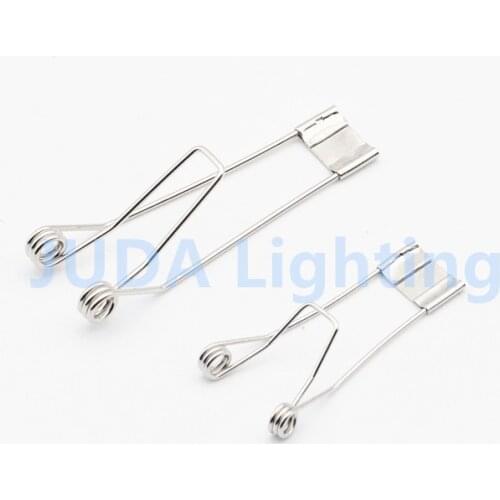 Ceiling panel Downlight ceiling lamp light Snap spring clip Iron spring buckle for led Downlight bracket Lighting Accessories