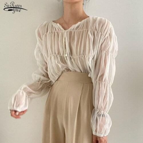 2021 Summer Fashion Women Silk Blouse Diamonds Solid V-neck Loose Blouse Plus Size Elegant Sleeveless Satin Blouse Blusa 14796