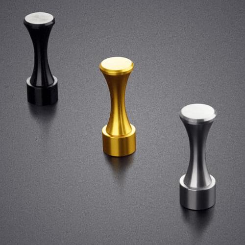 Simple European Style Space Aluminum Hook Kitchen & Bathroom Door Back Hook, Metal Coat Hook, Creative Perforated Single Hook