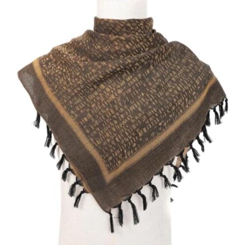 Outdoor Hiking Scarves Military Arab Tactical Desert Scarf Hunting Army Headshawl Men Women Bandana Shemagh Scarf Warm Wraps