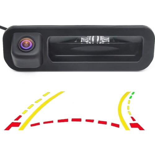 Intelligent Dynamic Trajectory Tracks Rear View Camera For Ford Focus 2012 Hatchback Sedan Auto Reversing Parking Monitor