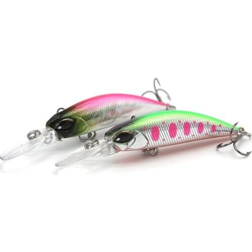70mm 4g Sinking Black Minnow Jerkbait Fishing Lure Hard Plastic Bait Wobbler Bass Trout Fishing Tackle Pesca Isca Artificail