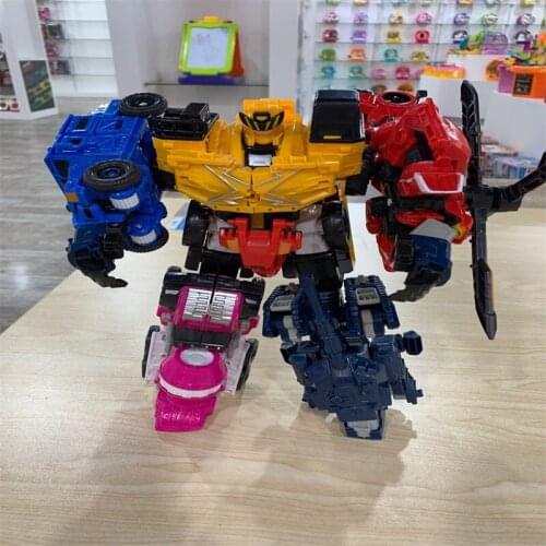 Transformation 5 In 1 X Devastator Bruticus Action Figure Deformation and Assembly Model Toys Gifts