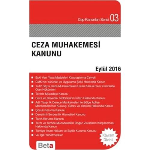 The Law of Criminal procedure-September 2018.Celal Ülgen.Beta Broadcasts