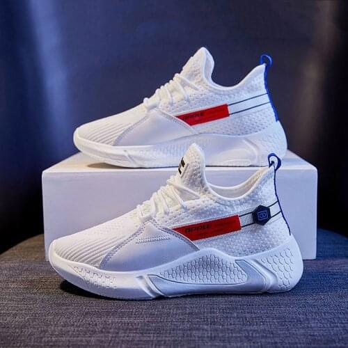 Women Running Shoes Comfortable Sports Shoes Mesh Jogging Fitness Sneakers Gym Training Shoes Breathable Soft Bottom White Shoes