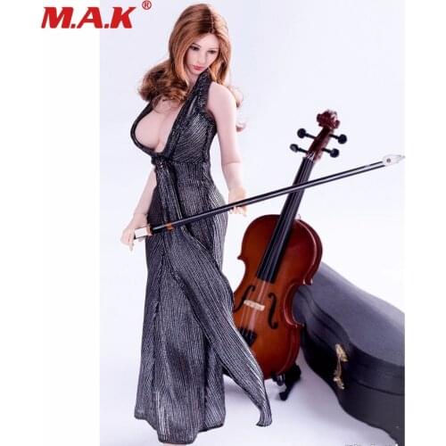 1:6 Scale Model Toys Action Figure Scene Accessories Cello Model Musical Instruments for 12'' Action Figures