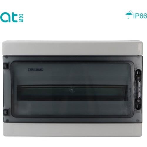 IP65 18 Ways Horizontal Door Electrical Distribution Box Waterproof Junction Wire Box