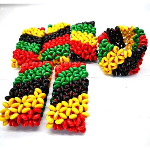 2021 Hot Handmade African Rasta Beaded Bracelets For Women