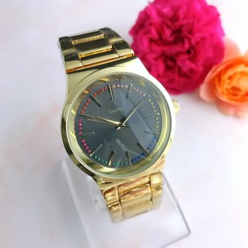 Fashion Womens Watches Stainless Steel Material Butterfly Clasp Dial Diameter 38mm Quartz Watch Gift Preferred
