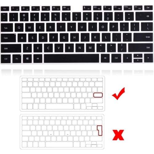 For Huawei MateBook 14/D14/D15/X 2020/X Pro 13.9/Honor MagicBook 14/15/Pro 16.1 Laptop Keyboard Cover Black Protecter Film Skin