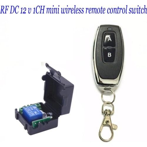 DC 12 v 1CH mini wireless remote control switch