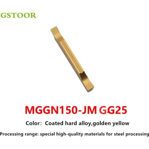 10PCS MGGN150 JM MGGN200 JM MGGN250 JM MGGN300 JM MGGN400 JM MGGN500 JM GG25 Grooving For Processing steel parts