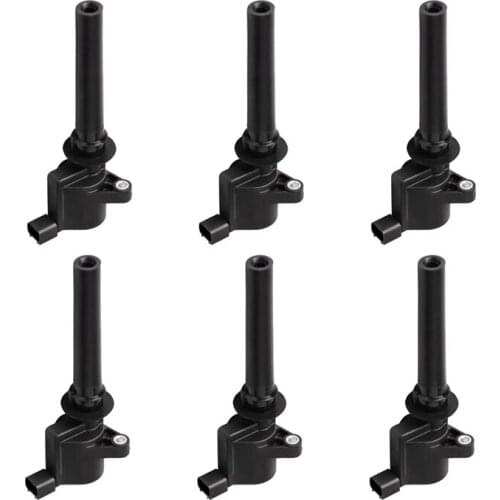 AU04 -6 Pcs Ignition Coil for 01-08 Ford Escape 05-07 Ford Five Hundred Freestyle Taurus 3.0L V6