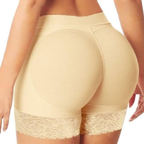 Women Girls New Fashion Casual Padded Butt Lifter Panty Body Shaper Fake Hip Shapwear Underwear Plus Size Hot