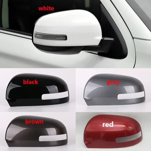 For Mitsubishi Outlander 2013 2014 2015 2016 2017 2018 Outside Rearview Mirror Cover Wing Door Side Mirror Shell Cap Housing
