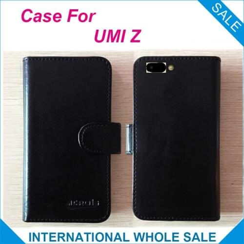 Hot! 2017 UMI Z Case,6 Colors High Quality Dedicated Leather Exclusive Case For Z UMI Cover Phone Bag Tracking