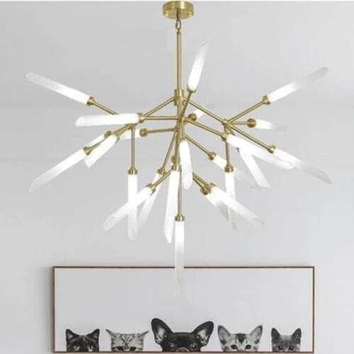 Modern Design Led Lamp Ceiling Chandeliers Living Room Bedroom Dining Room Light Fixtures Lustre Decor Home Lighting G9 110-220V