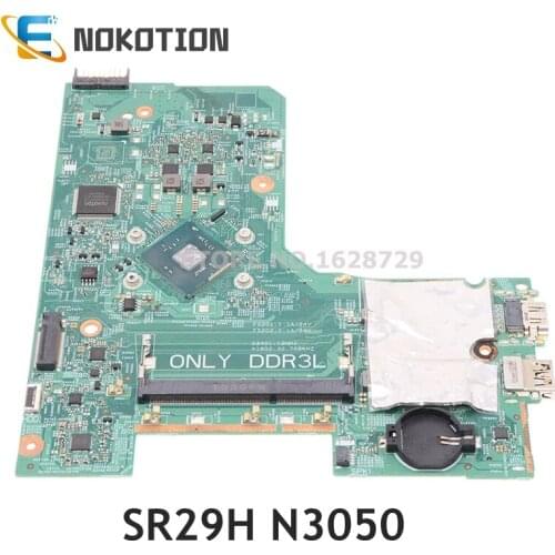 NOKOTION for DELL Inspiron 14 3451 3452 15 3552 laptop motherboard SR29H N3050 CPU BSW MB 14279-1 896X3 CN-041D5Y 041D5Y