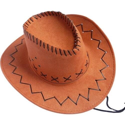 Mens Cowboy Hat Felt Big Large Brim Womens Travel Fashion Western USA Stylish Hats