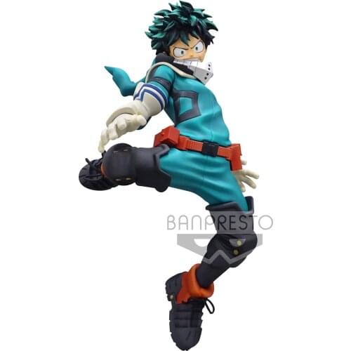Tronzo Original Banpresto My Hero Academia King of Artist KOA Midoriya Izuku Shoot Ver PVC Action Figure Collectible Model Toys