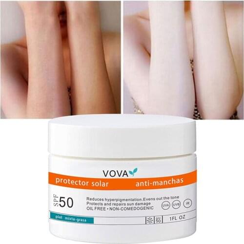 SPF50 Whitening Cream Face Body Lightening Cream Underarm Armpit Whitening Moisturizer Legs Knees Private Parts Body White Cream