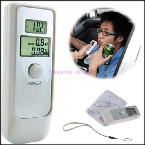 By DHL or EMS 80 pieces Portable alcohol tester breathing type testing instruments wine