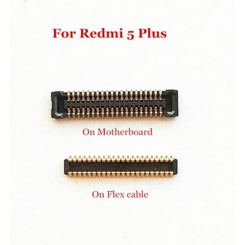 FPC Plug Connector LCD Display Screen on Flex cable & On Motherboard Mainboard for Xiaomi Redmi 5 Plus