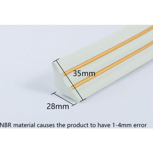 Self-Adhesive Line Edge Banding NBR Foam Skirting Waist Line Wall Stickers Home Waterproof Anti-Collision Corner Skirting Line