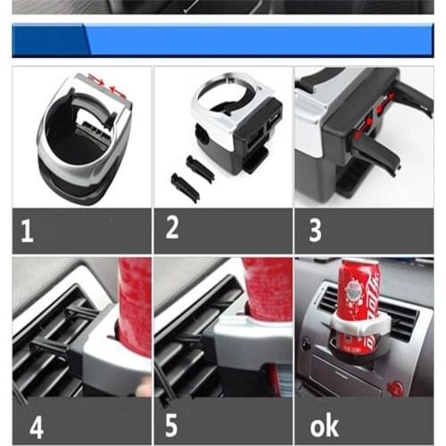 Universal AUTO Car Cup Holder Outlet Air Vent Cup Rack Beverage Mount for BMW E46 E39 E90 E36 E60 E34 E30 F30 F10 E53 X1 X3 X5