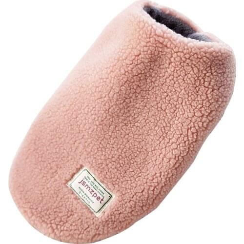 Winter Pink Pet Clothes Dog Clothes For Small Dogs Fleece Keep Warm Cotton Dog Clothing Coat Jacket Sweater Pet Costume For Dogs