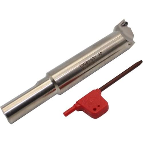 1pc SBJ1631-90 Boring bar precision boring heads configuration insert TPGH1103**L and Screw MS M3.0*8 Wrench T8