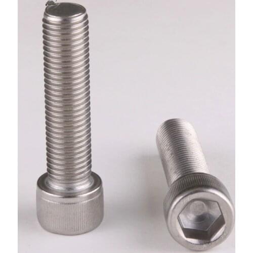 304 Stainless Allen Bolt Socket Cap Screw Hex Head Allen Key DIN912 M14*25/30/35/40/45/50...100mm 1pcs