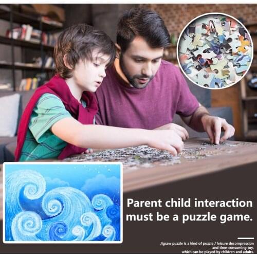 1000pcs DIY Geometric Patterns Puzzles Toys Children Adults Educational Jigsaw Art Picture Mini Intelligent Educational Toy