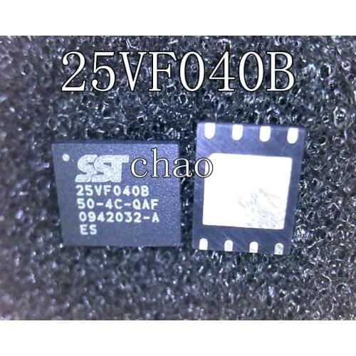 2pcs/SST25VF040B-50-4C-QAF 25VF040B 50-4C-QAF